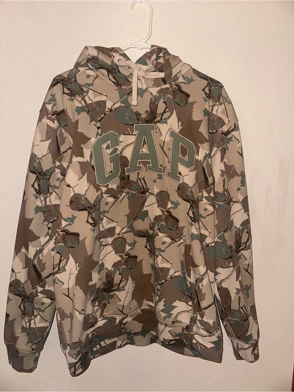 Adult Large Gap Camo VintageSoft Arch Logo Hoodie